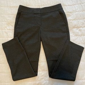 LOFT - Skinny Trouser Charcoal Black Dots